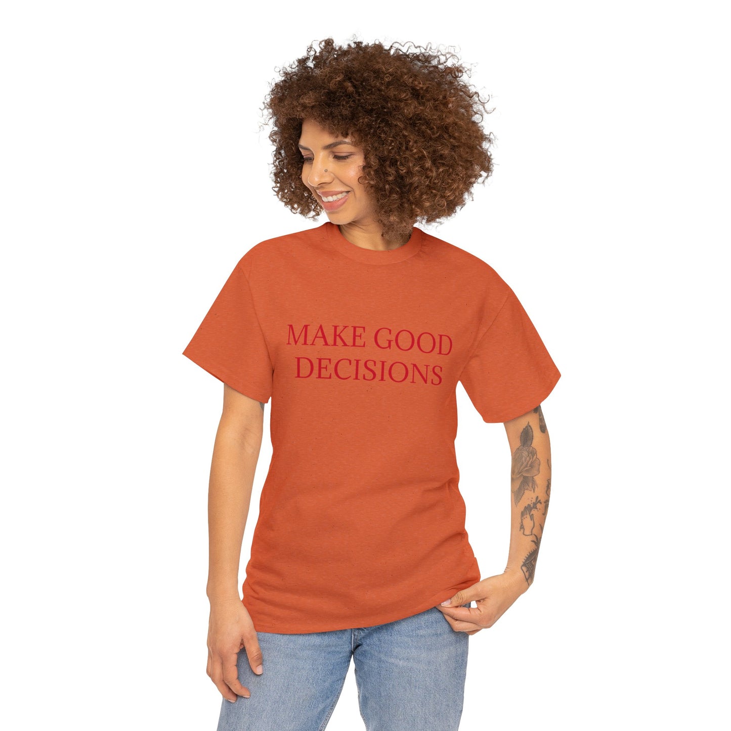 Good Decisions Cotton Tee