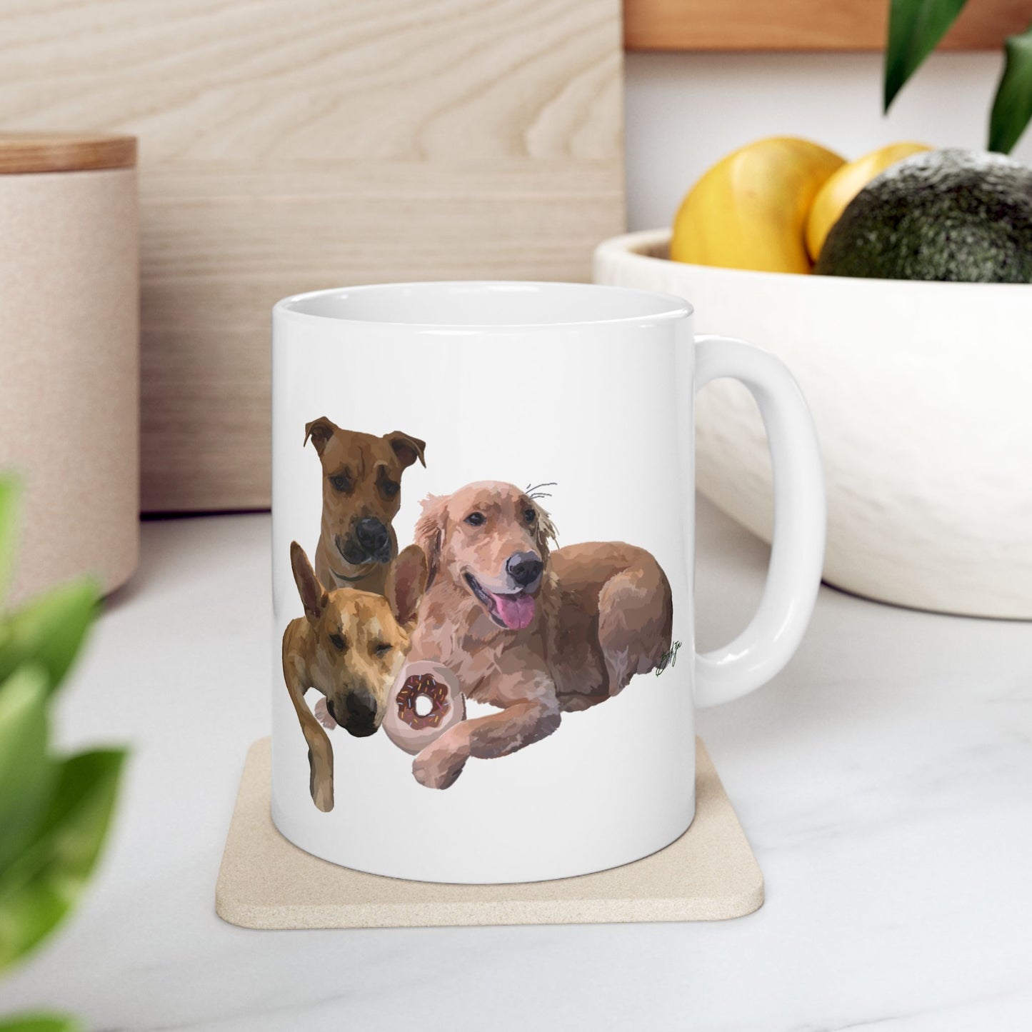 Pup Cup Mug, (11oz, 15oz)