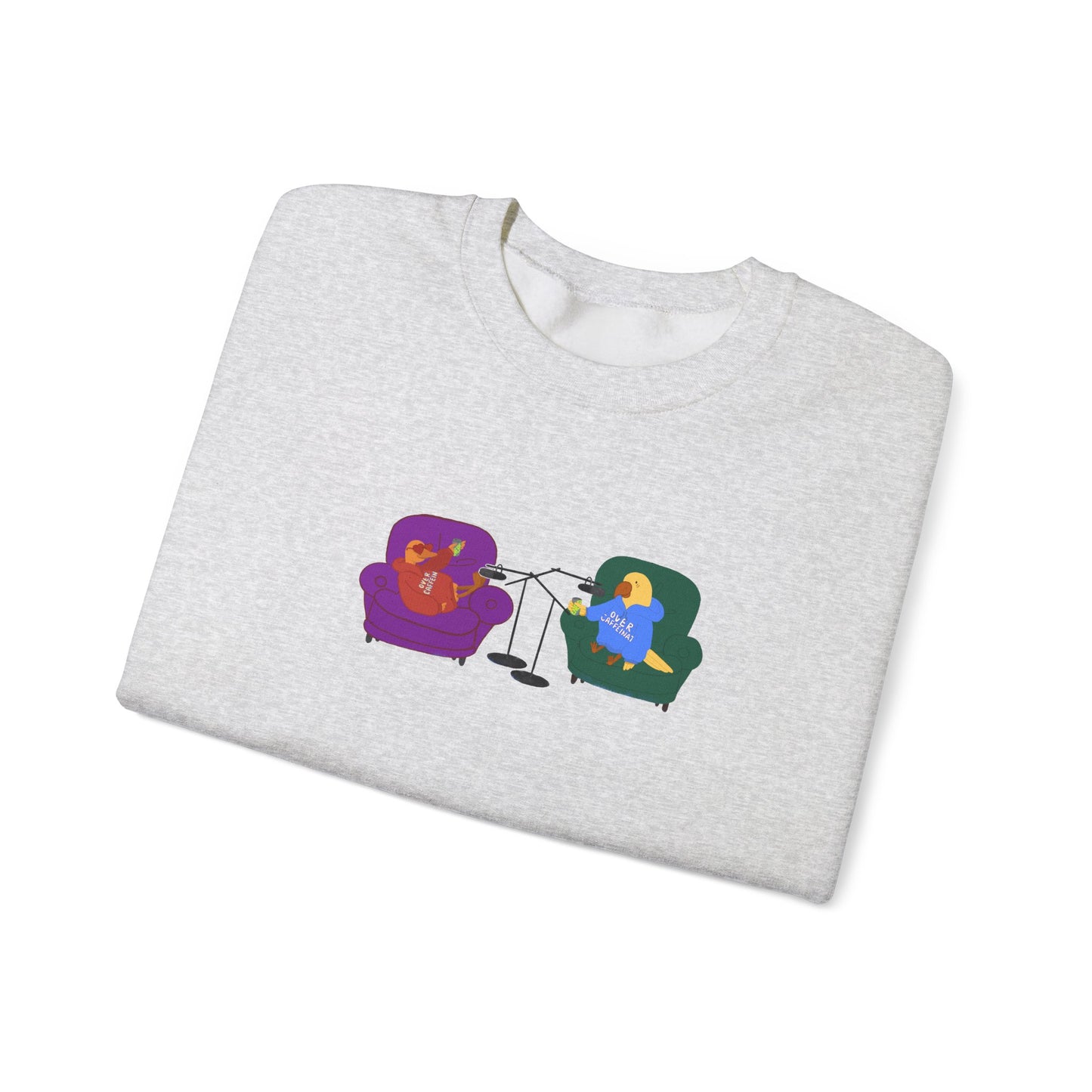 Over Caffeinated Crewneck Sweatshirt