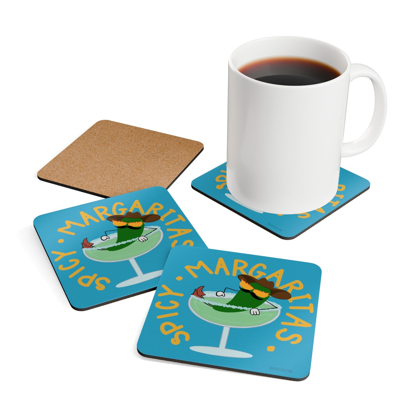 Spicy Marg Coaster Set