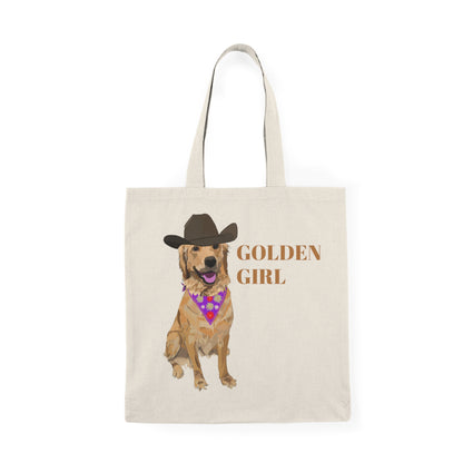 Golden girl Natural Tote Bag