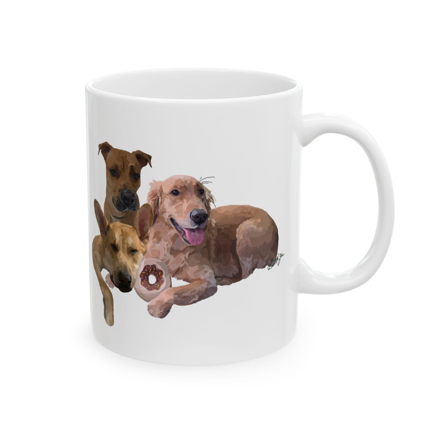 Pup Cup Mug, (11oz, 15oz)