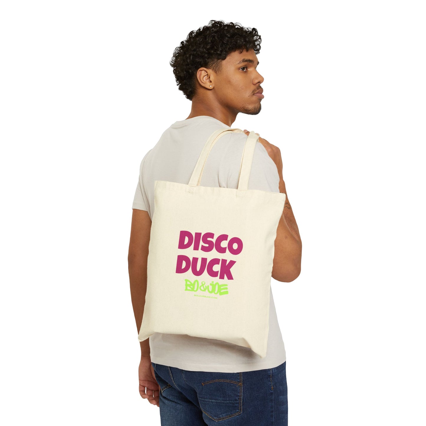 Disco Duck Tote Bag